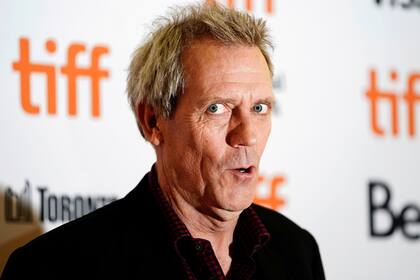 Hugh Laurie, anoche, posó para los fotógrafos en la apertura del festival de cine de Toronto