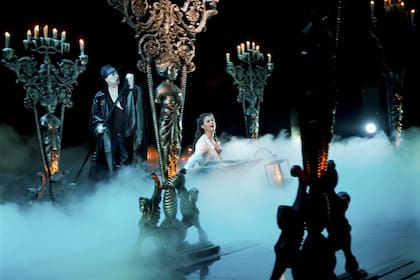 Hugh Panaro y Trista Moldovan, dos de los tantos protagonistas de El fantasma de la Ópera
