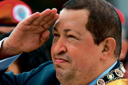 Hugo Chávez en un acto oficial en 2012