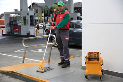 Hugo Figueroa. Aunque en Puma conocían sus antecedentes, lo tomaron; “acá todos me hacen sentir bien”