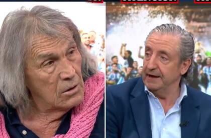 Hugo Gatti y Josep Pedrerol