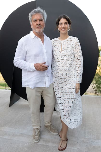 Hugo Pulenta y su hija Nina