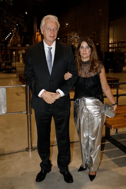 Hugo y Valeria Dragonetti, de la Cámara de la Construcción.