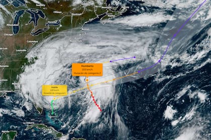 Humberto e Imelda fueron las últimas dos tormentas nombradas y huracanes de la temporada por el momento