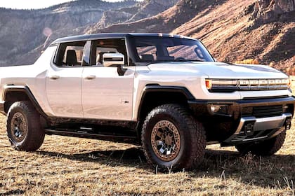 Hummer. La nueva versión de la marca norteamericana es todo lo contrario: una mole imponente que promete una potencia de 1000 CV y un torque de 15.000 Nm