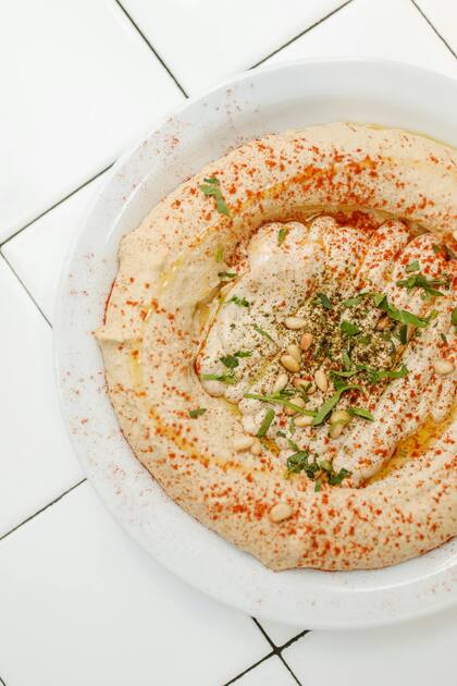Hummus de garbanzos