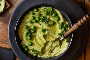 Hummus de arvejas