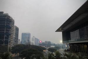 Humo en la zona de Vicente López.