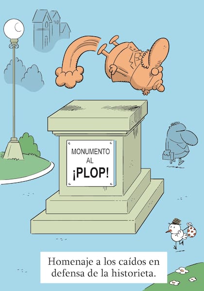 "Humor petiso" se ríe de la solemnidad de los bustos