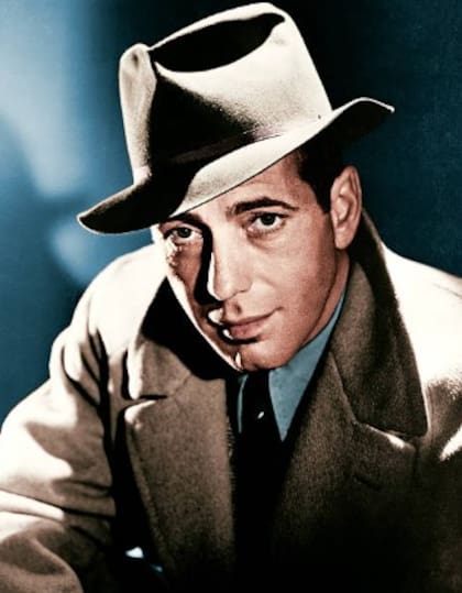 Humphrey Bogart tenía 44 años cuando conoció a la joven Bacall, de 19 (Getty Images)