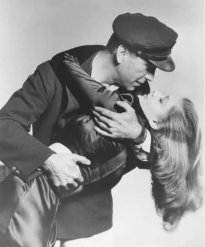 Humphrey Bogart y Lauren Bacall (Getty Images)
