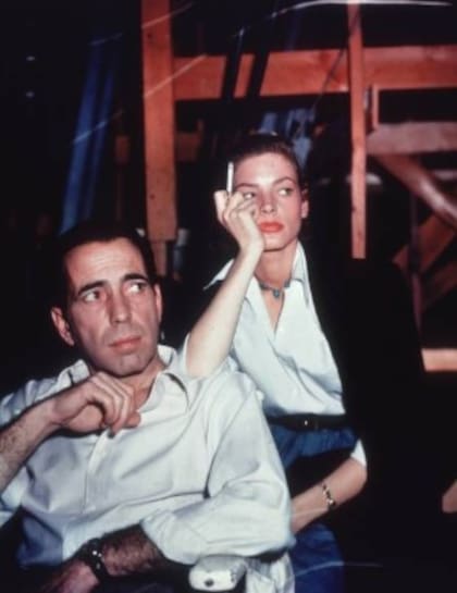 Humphrey y Lauren Bacall (Getty Images)