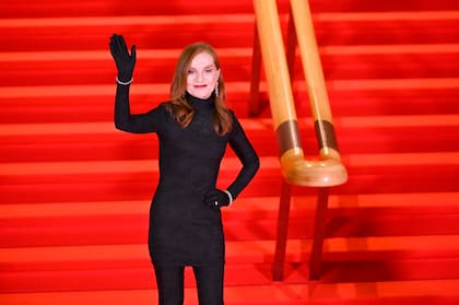 Huppert en octubre último, en el Festival Internacional de Cine de Tokio