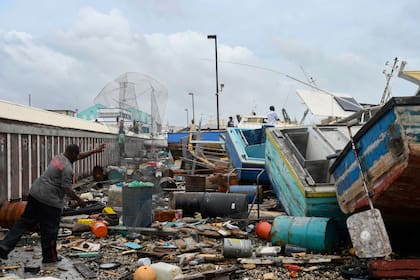 El mercado de pescado de Bridgetown presente un panorama desolador