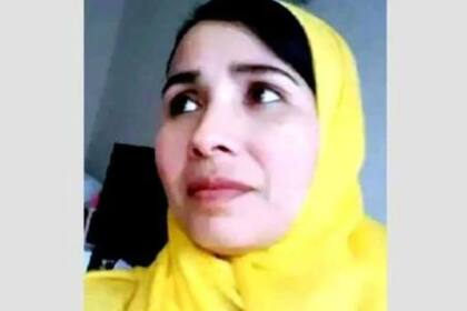 Husne Ara Parvin, de 42 años, corrió para salvar a su esposo en silla de ruedas y fue alcanzada por los disparos