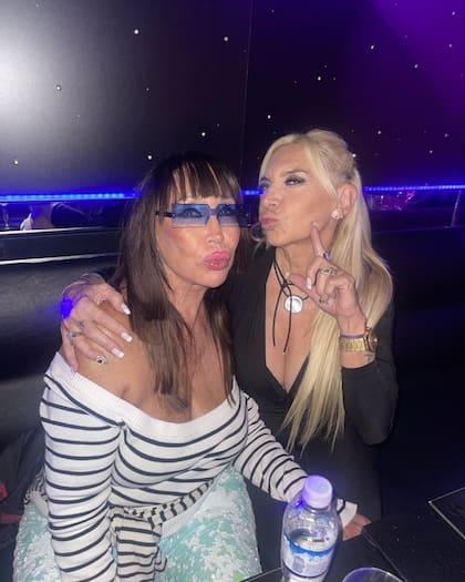 "I love you for ever", escribió Yanina Zilli sobre Moria Casán en un posteo de Instagram de marzo de 2025