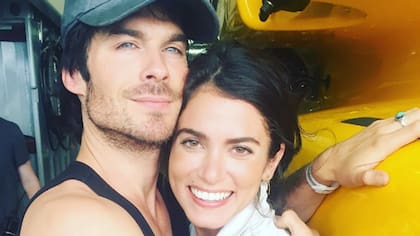 Iam Somerhalder y Nikki Reed, en la dulce espera