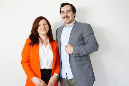 Ian Bogado y Amelia Bálsamo