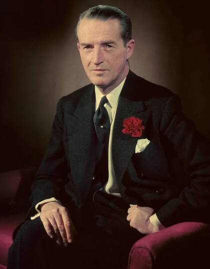 Ian Campbell, undécimo duque de Argyll, en un retrato de circa 1955.