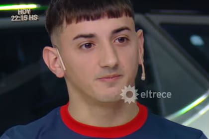 Ian tiene 24 años y ganó el cero kilómetro en Los 8 escalones (Foto: Captura de TV /eltrece)