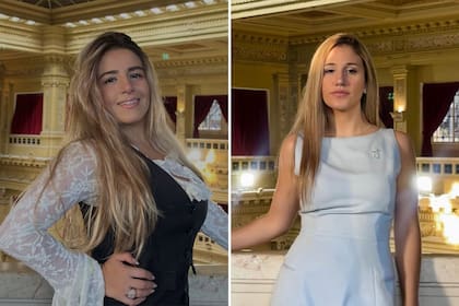 Iara Marshall y Pilar Maradona son referentes universitarias de LLA en Córdoba