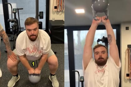 Ibai Llanos mostró realiza un intenso entrenamiento para bajar de peso (Foto: Captura de video / Instagram @ibaillanos)