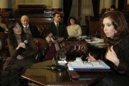 Ibarra fue senadora junto a Cristina Kirchner entre 2001 y 2005