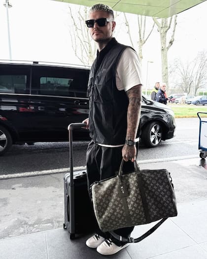 Icardi compartió fotos en las redes de su viaje a Italia con la China Suárez (Foto: Instagram @mauroicardi)