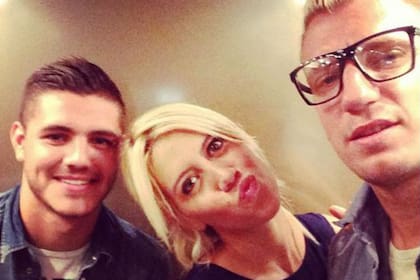 Icardi y López fueron compañeros en el Unione Calcio Sampdoria de Italia