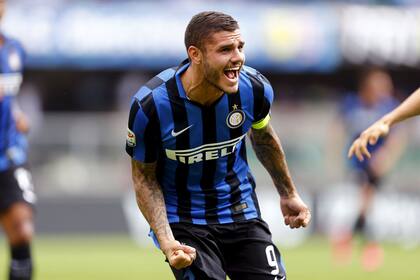 Icardi y una definición a lo Messi