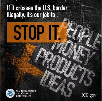 ICE compartió la publicación en redes sociales, pero luego la eliminó