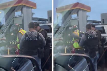 ICE logró capturar a Humberto López mientras circulaba con su moto