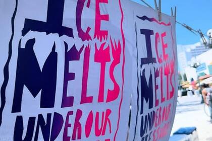 ICE se derrite bajo la presión, uno de los eslogans de SOR