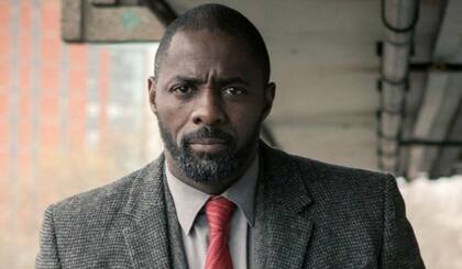 Idris Elba como John Luther, en la serie de TV de la BBC