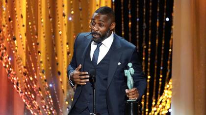 Idris Elba, el doble ganador de la noche