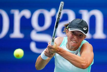 Iga Swiatek ganó 14 sets y perdió solo dos en todo el US Open