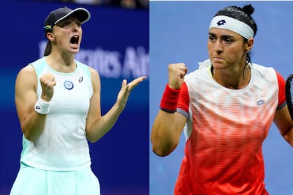 Iga Swiatek y Ons Jabeur, las protagonistas de la finalísima femenina del US Open