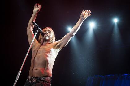 Iggy Pop en el festival BUE. Fotografía de Agustín Dusserre.