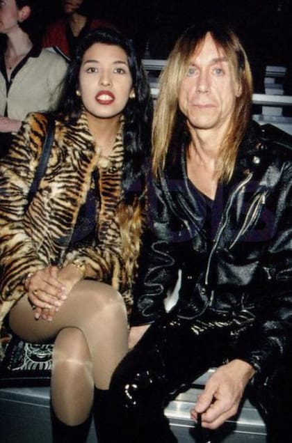 Iggy Pop y su novia argentina, Alejandra Carrizo