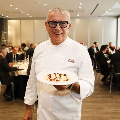 Igles Corelli, chef que coordina la escuela de cocina de la Academia Gambero Rosso (Foto: Instagram/@iglescorelli)