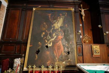 Iglesia de San Pedro Telmo; en Humberto Primo 340, el templo tiene severos problemas en la fachada, en el interior y en obras religiosas