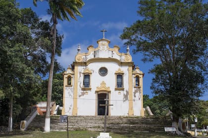 Iglesia Nossa Senhora dos Remedios, en el casco histórico de Vila dos Remedios.
