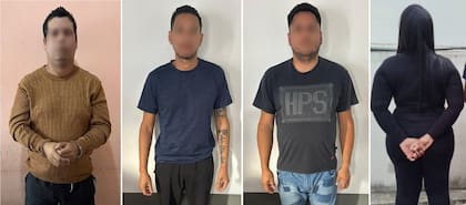 Igmer Daniel Barreto Milano, Saint Jhermaine Rodríguez Marrero, Jilbert Johan García Álvarez y Ana Mónica Ahumedo Blanco