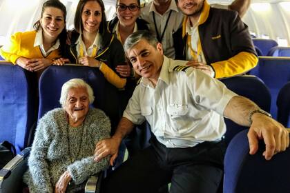 Ignacia ya es viajera frecuente entre Córdoba y Buenos Aires