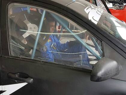 Ignacio Actis Caporale, alias "Ojito", al ser detenido en el Autódromo de la Ciudad de Buenos Aires