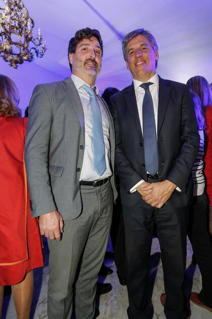 Ignacio Baistrocchi, ministro de Espacio Público e Higiene Urbana de la Ciudad de Buenos Aires y Eduardo Boccardo, subsecretario de Relaciones Institucionales
