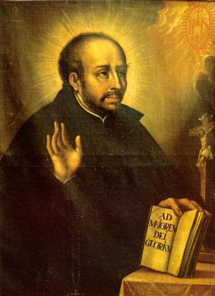IGNACIO DE LOYOLA. Sus Ejercicios espirituales fueron fundamentales
en la formación del Papa