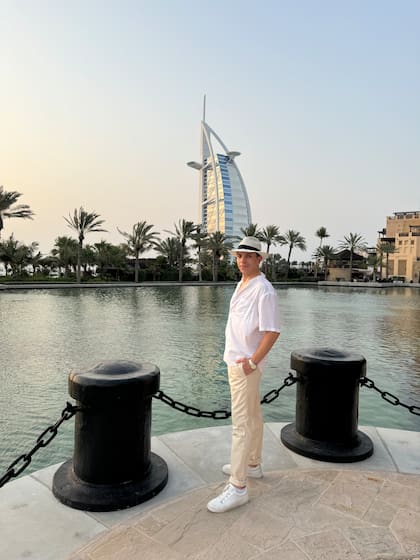 Ignacio en Burj Al Arab