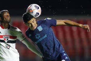 Ignacio Galván se recuperó de una lesión y será titular en Racing ante Patronato