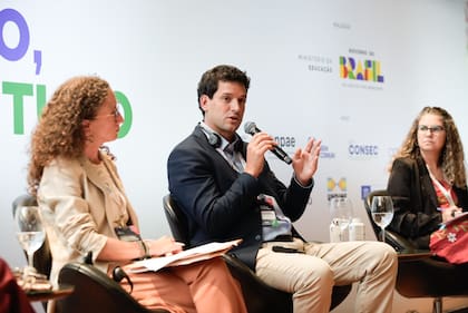 Ignacio Ibarzábal, director ejecutivo de Argentinos por la Educación cerró la primera jornada